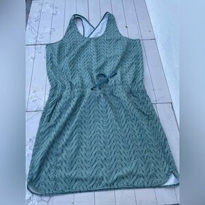 Patagonia Blue and White Patterned Top